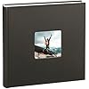 Hama Jumbo Fotoalbum 30×30 cm, 100 Seiten für 400 Fotos, schwarz