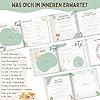 Babytagebuch „Mein erstes Jahr" Leinen mit Waldtieren – 88 Seiten & Abdruck-Set