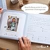 mintkind Babyalbum „Mein erstes Jahr" Wal Blau – 176 Seiten & Sticker