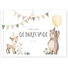 Geburtstagsbuch „Meine Geburtstage 1–12" – Erinnerungsalbum, DIN A5