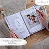 mintkind Babyalbum „Dein erstes Lebensjahr" – A5 Rosa Flieder