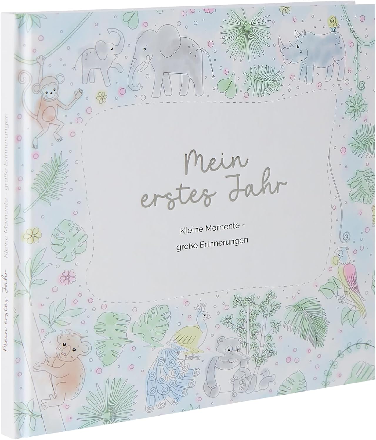 Stellou & friends Babybuch: Mein erstes Jahr - 74 Seiten Hardcover Babyalbum