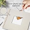 Vienrose Fotoalbum zum Selbstgestalten 20,5×20,5 cm – DIY Scrapbook, Leinen