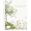 Lanpn „The Story of You" Babytagebuch (5 Jahre) – Leder-Hardcover