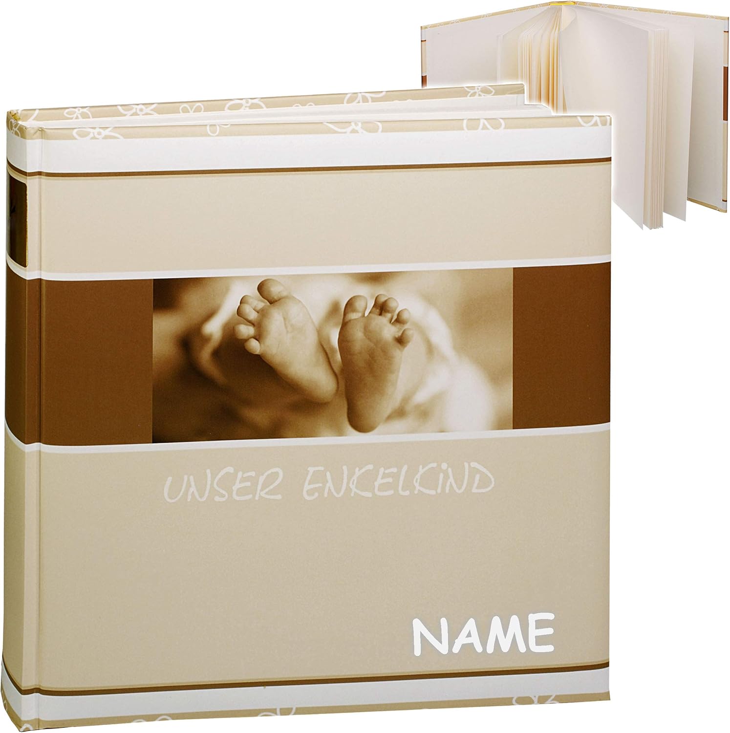 Personalisiertes Fotoalbum 'Unser Enkelkind' - Groß, Gebunden und Langlebig Personalisiertes Fotoalbum 'Unser Enkelkind' - Groß, Gebunden und Langlebig