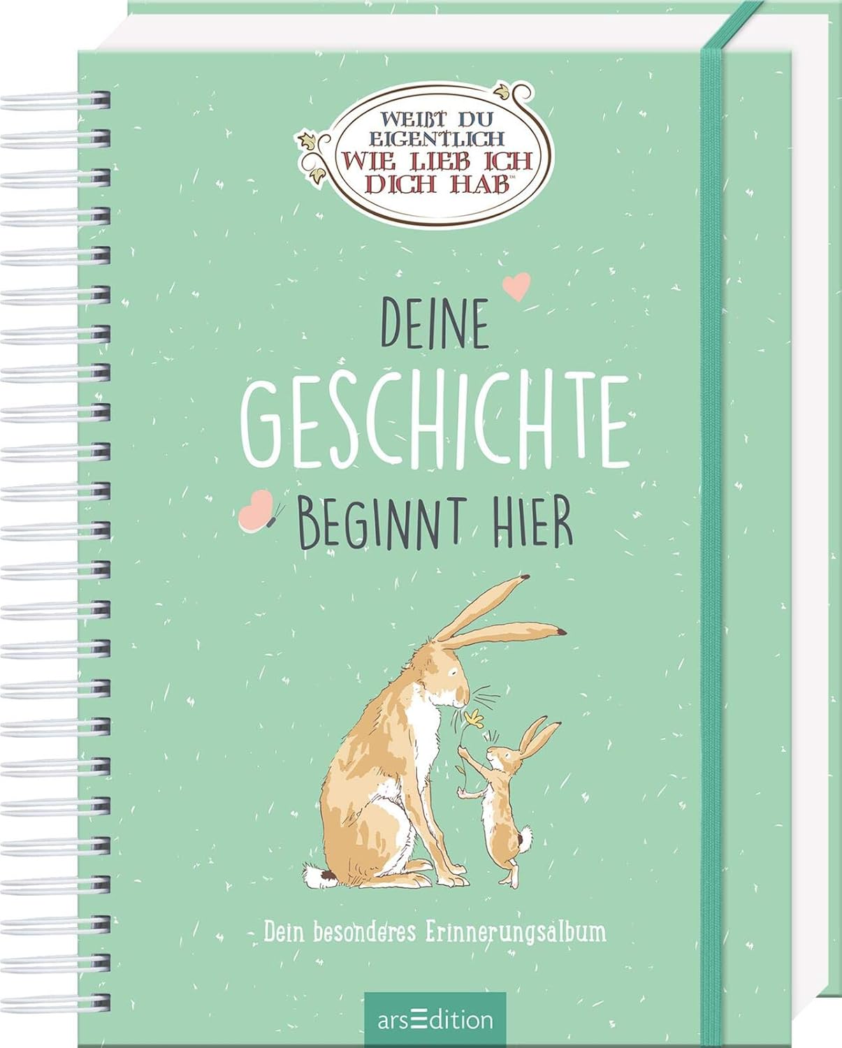 Erinnerungsalbum 'Weißt du eigentlich, wie lieb ich dich hab?' - Deine persönliche Geschichte