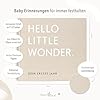 mintkind Babytagebuch „Mein erstes Jahr" Coffee Table Edition – Leinen Beige