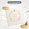 Eulentaler Babyalbum „Scandi" – Echtes Leinencover mit Goldprägung