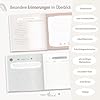 mintkind Erinnerungsalbum Kindheit Beige (0–10 Jahre) mit Sticker-Set