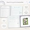 mintkind Babyalbum „Mein erstes Jahr" Wal Blau – 176 Seiten & Sticker