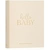 Lanpn Hello Baby Babytagebuch (5 Jahre), Leinen-Hardcover Blau