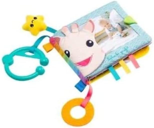Sophie la Girafe Fotoalbum 2-in-1 mit Aktivspielzeug – ab 3 Monaten