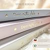 MeinBaby123 Babyalbum „Dein erstes Jahr" vergoldet – 136 Seiten, Boho Beige