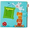 HABA Stoff-Fotoalbum „Spielgefährten" – 8 Fotos, ab 12 Monaten