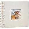 Vienrose Fotoalbum zum Selbstgestalten 20,5×20,5 cm – DIY Scrapbook, Leinen