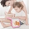 Fintie Baby-Stofffotoalbum „Regenherzen" – 18 Fotos, mit Haken