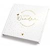 MilaBoo Babyalbum „Unser Wunder" – Gold-Hardcover, 80 Seiten