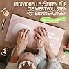 Babytagebuch „Mein erstes Jahr" – 112 Seiten, Goldprägung, FSC, 21×21 cm