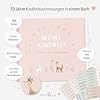 mintkind Erinnerungsalbum Kindheit Rosa (0–10 Jahre) mit Sticker-Set