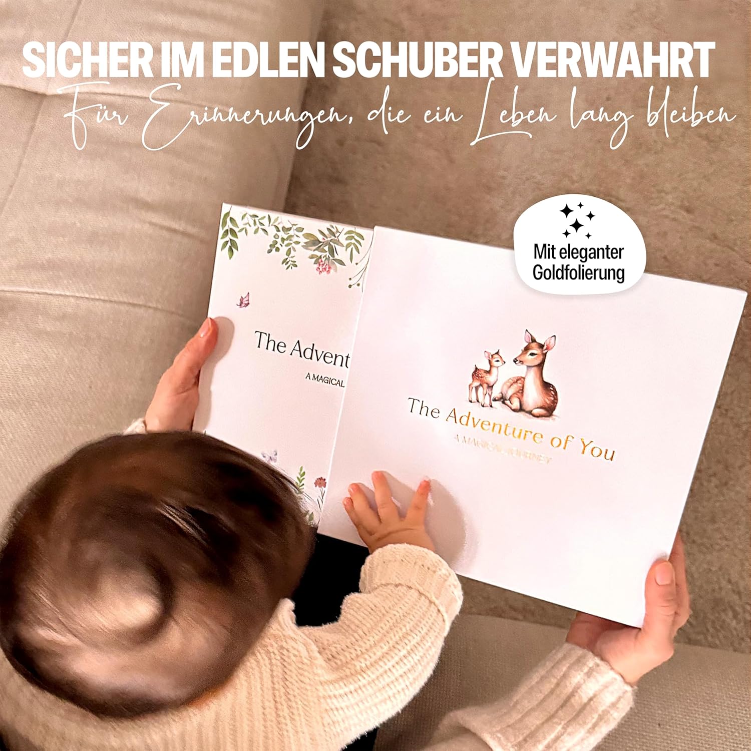 Minime® Babyalbum: Zeitloses Geschenk von Geburt bis zum 5. Lebensjahr