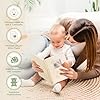 Lanpn Hello Baby Babytagebuch (5 Jahre), Leinen-Hardcover Rosa