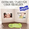 Babytagebuch „Mein erstes Jahr" – 112 Seiten, Goldprägung, FSC, 21×21 cm