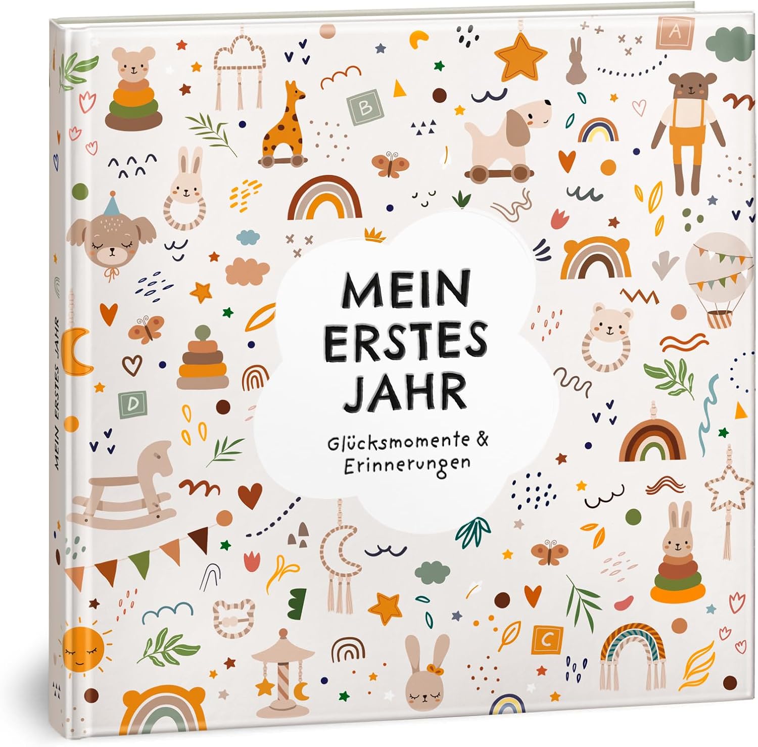 Babyalbum Mein erstes Jahr - Unvergessliche Momente & Geschenk zur Geburt