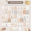 Eulentaler 3in1 Babyalbum-Set mit Meilensteinkarten & Abdruckset