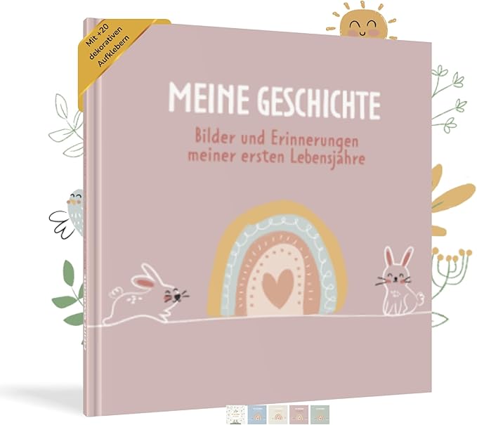 HuBorns Babyalbum: Erinnerungen vom 1. bis zum 5. Lebensjahr