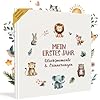 HuBorns Babyalbum „Mein erstes Jahr" bis 5 Jahre, mit Stickern