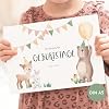Geburtstagsbuch „Meine Geburtstage 1–12" – Erinnerungsalbum, DIN A5