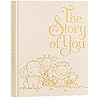 Lanpn „The Story of You" Babytagebuch (5 Jahre) – Leinen Rosa