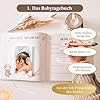 Eulentaler 3in1 Babyalbum-Set mit Meilensteinkarten & Abdruckset
