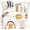 Eulentaler 3in1 Babyalbum-Set mit Meilensteinkarten & Abdruckset