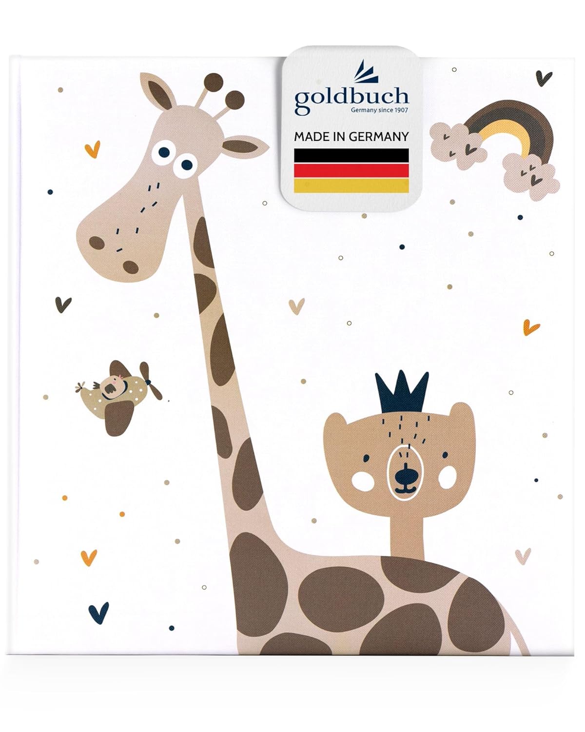 goldbuch Babyalbum 'Little Dream' mit Leinenstruktur und 58 Blankoseiten