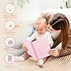 Lanpn „The Story of You" Babytagebuch (5 Jahre) – Leinen Rosa